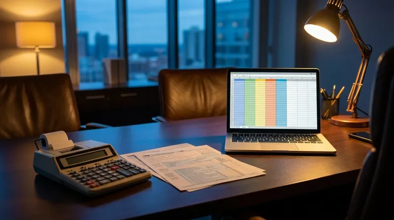 Tax forms and a calculator on a desk, Texas LLC Taxes Explained